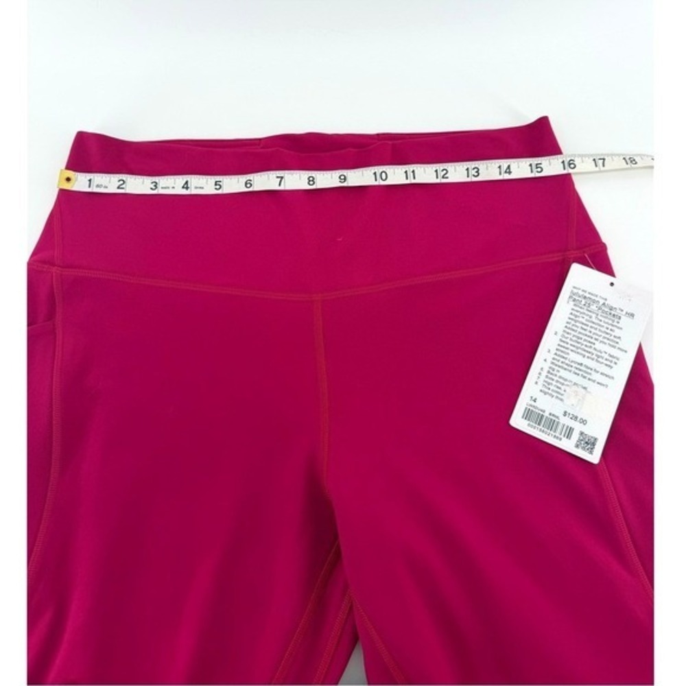 Lululemon Align High-Rise Pant 25 Pockets Bramble Pink LW5DU4S Size 14 NWT - Picture 3 of 5